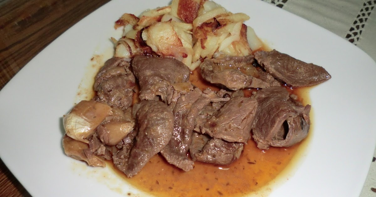 Mis propias cosas: Receta - Guiso de ciervo por una bañusca