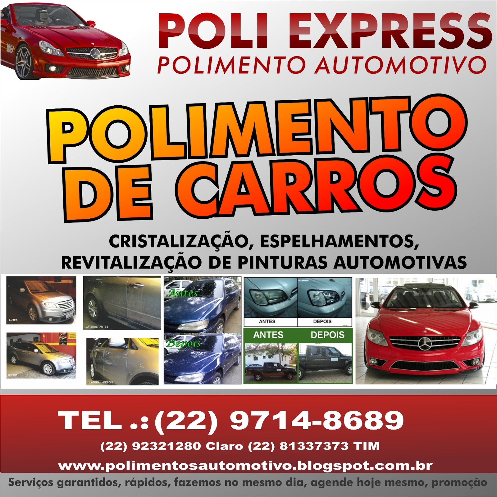 Polimentos de automoveis