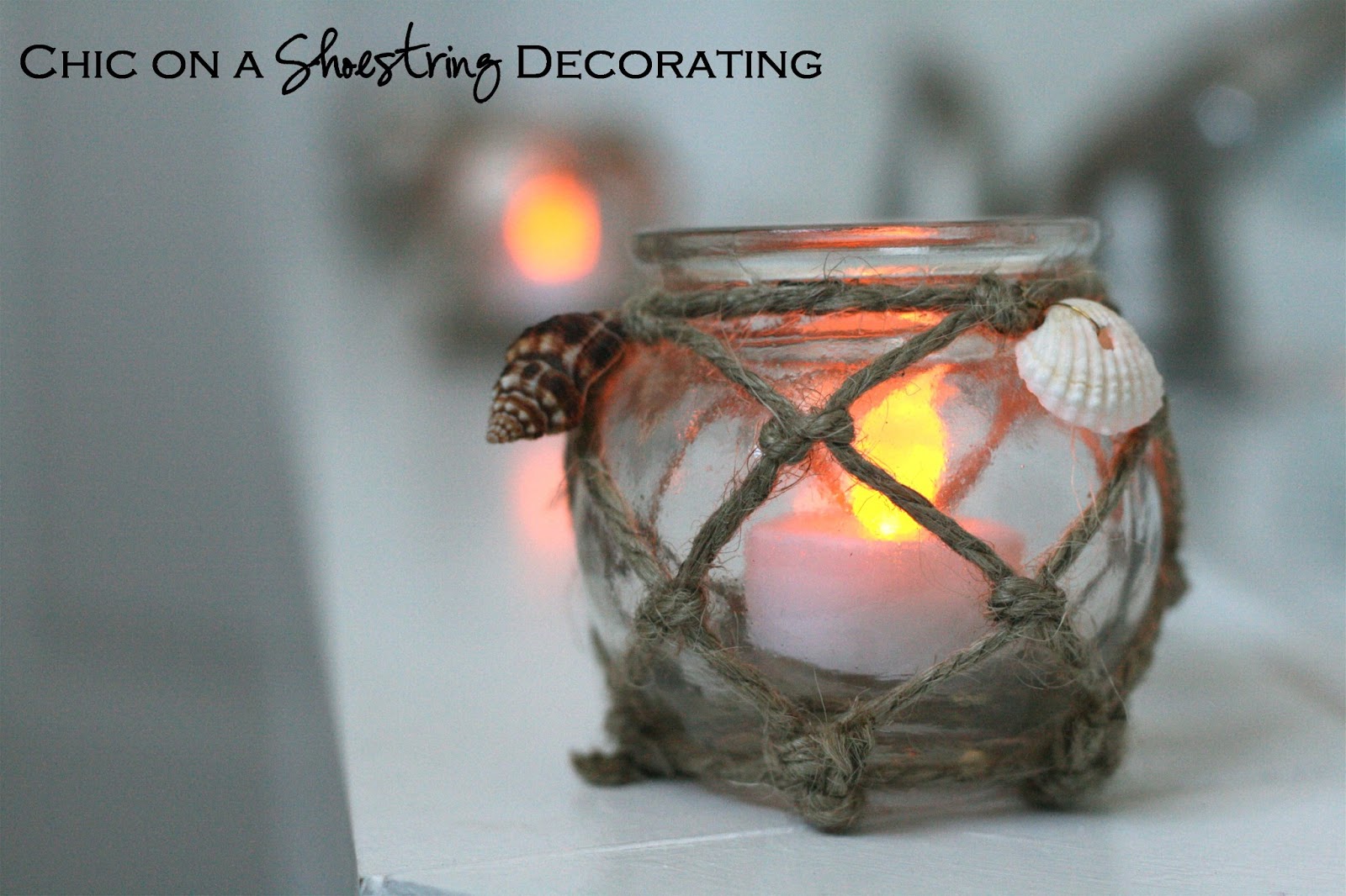 Chic on a Shoestring Decorating Beachy Bathroom Reveal