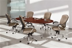 Alba Series Conference Table with Metal Legs Alba Series Conference Table with Metal Legs