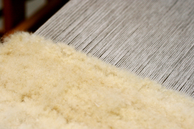 WeaveAway Fuzzy Wool Carpet