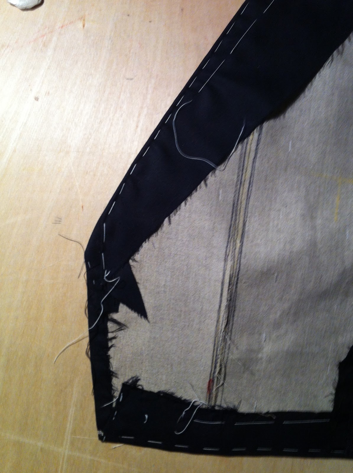 Rory Duffy Handcraft Tailor Vest making, Shaping and Taping, Hand sewn