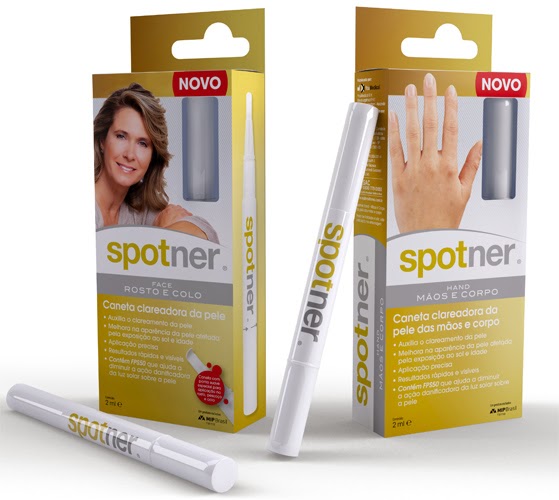 Spotner caneta clareadora para pele rosto e mãos Spotner caneta clareadora para pele rosto e mãos