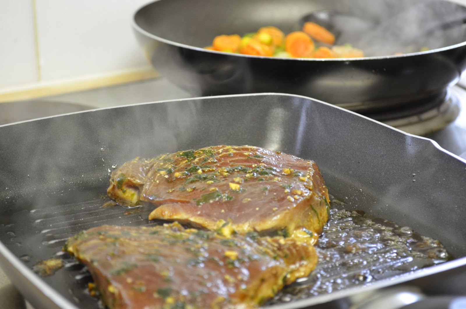 Marinated Tuna Steak Stuff and Spice