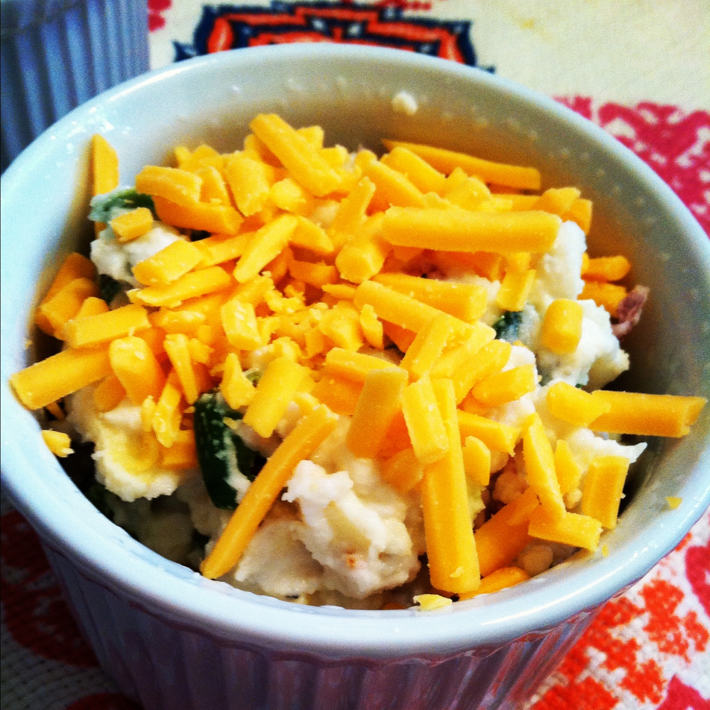 little kitchie cheesy baked jalapeño mashed potatoes