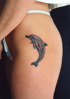 Dolphin Tattoos For Girls The Dolphins Are Often Combined With Other Symbols Such As Fairies Sitting On A Moon Sun Stars Waves Dolphin Tattoos For Girls The Dolphins Are Often Combined With Other Symbols Such As Fairies Sitting On A Moon Sun Stars Waves