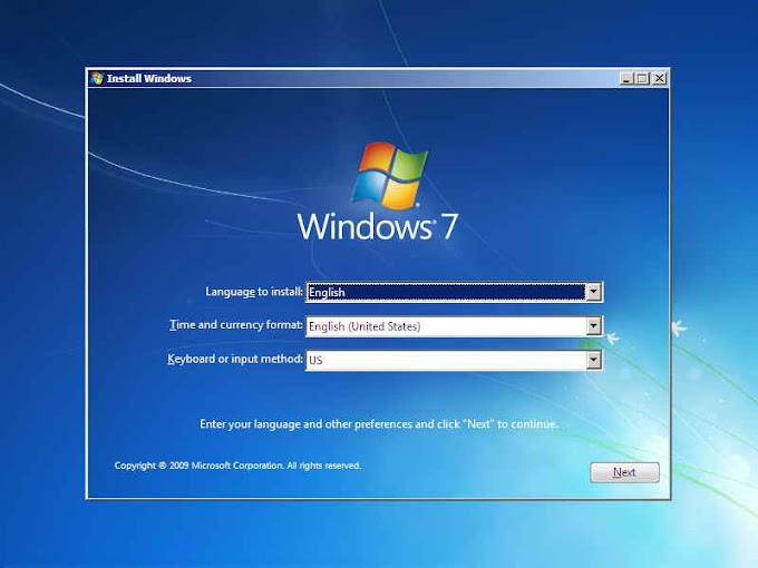 Tutorial : Cara install (ulang) windows 7 - dengan CD/ DVD