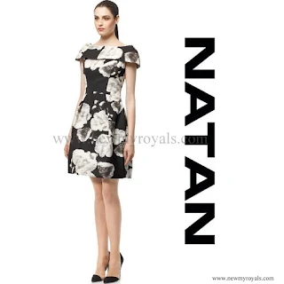 Queen Mathilde Style NATAN Dress (Autumn/Winter-2014)