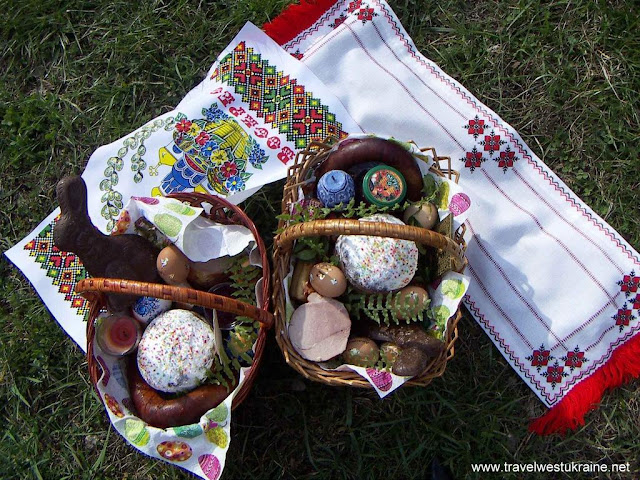 Easter Food Baskets, West Ukraine