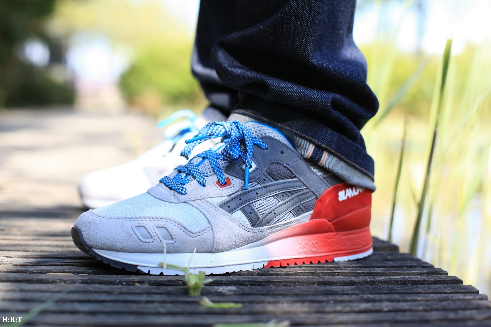 Step Into My Running Shoes Asics gel lyte III SLAM JAM