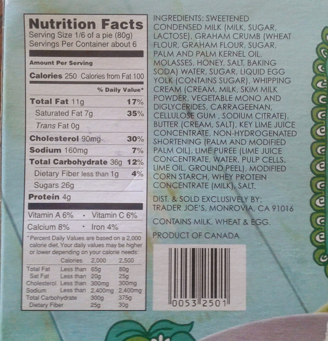 What's Good at Trader Joe's? Trader Joe's Key Lime Pie