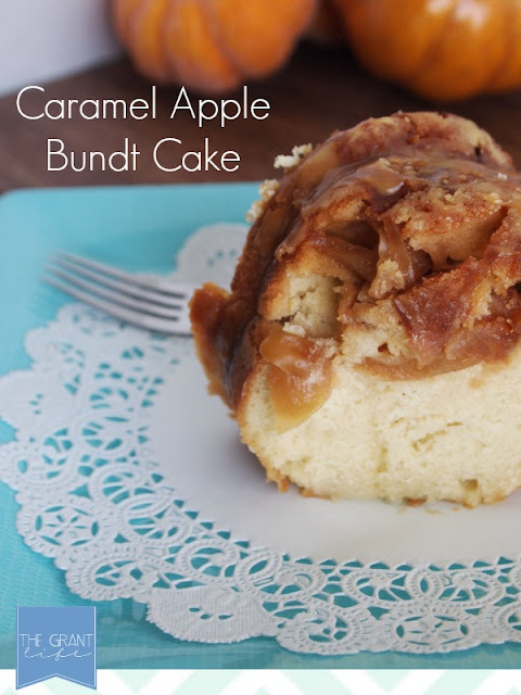 Caramel Apple Bundt Cake 27 Amazing Apple and Pumpkin Recipes for Fall 69