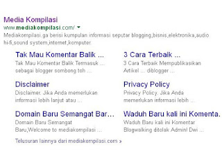 Sitelink Google