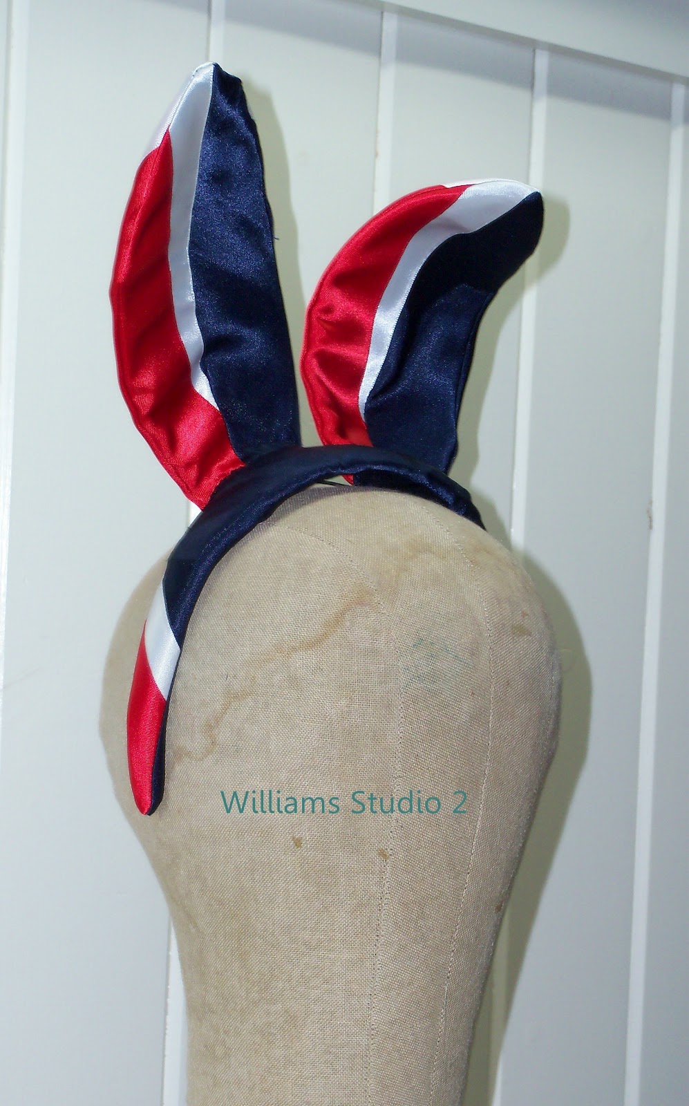 Sewing Cafe Union Jack Playboy Bunny Costume Complete