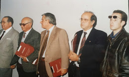 Con il barone Guido Ventriglia, il giornalista Scialla ad un convegno