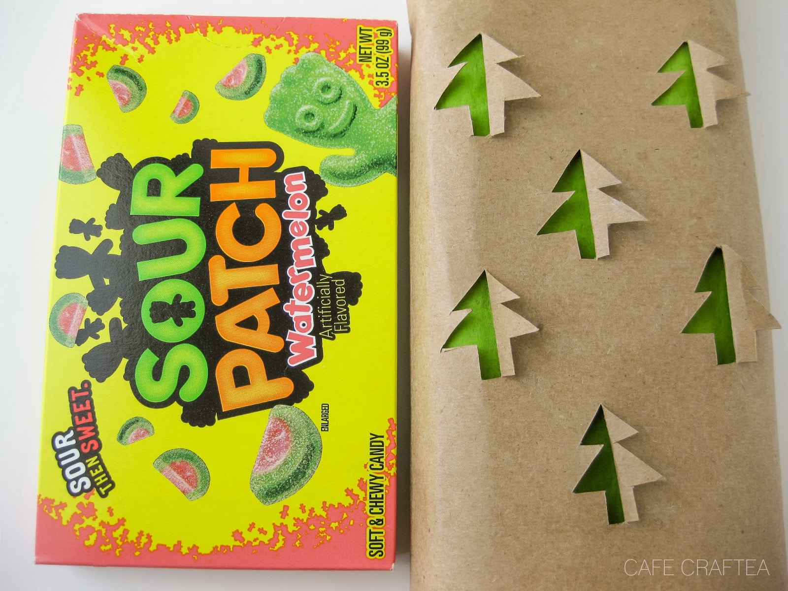 Cafe Craftea DIY Advent Calendar Day 16 Cutout Tissue Wrap