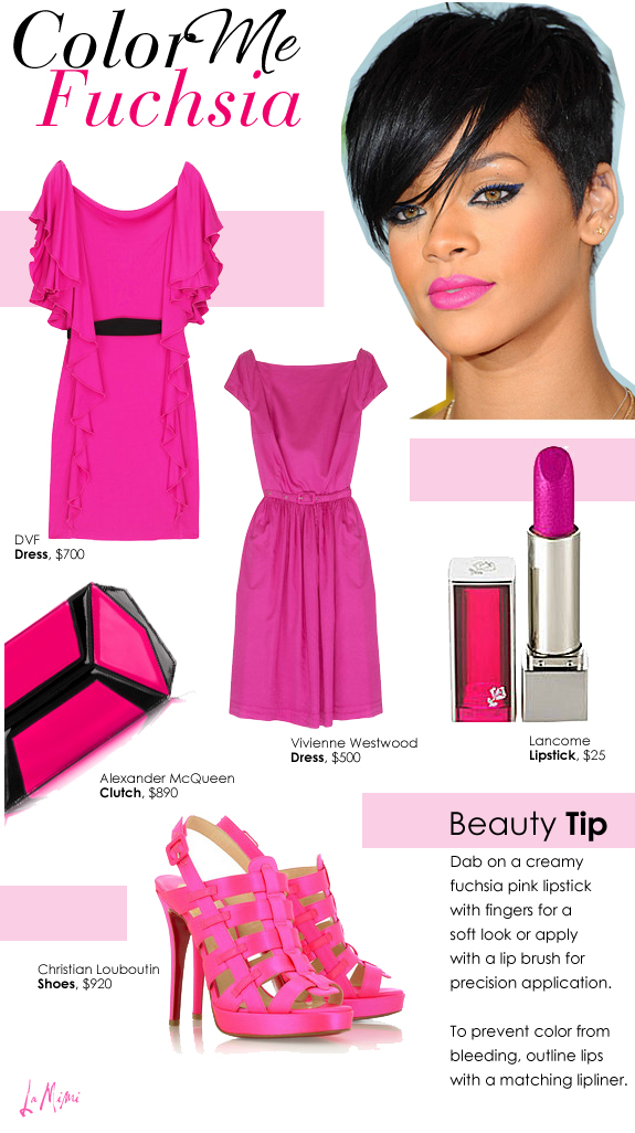 Color trends SS 2012 Fuchsia
