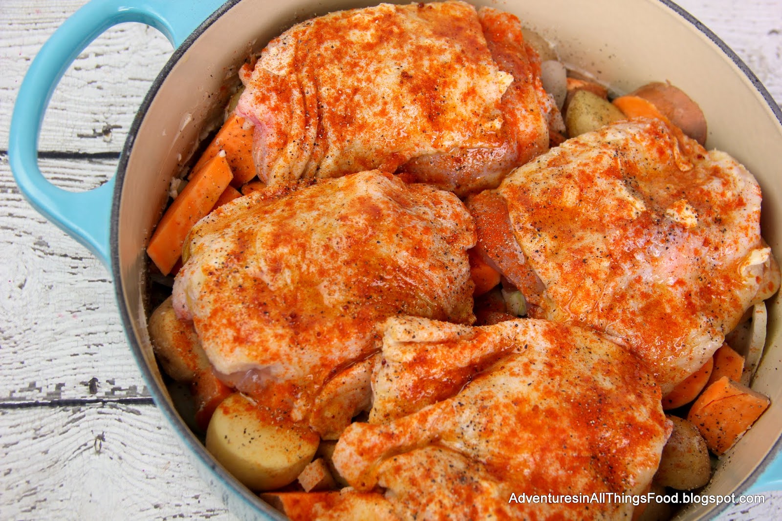 Adventures in all things food Smoked Paprika Chicken June Secret