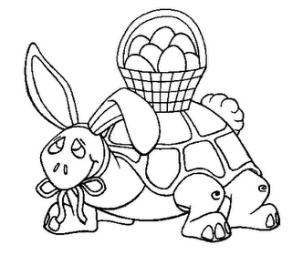 COLOREA TUS DIBUJOS: Tortuga con Huevos para colorear