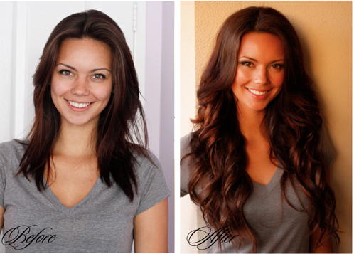 Add Drama To Your Down Style Get Clip In Extensions