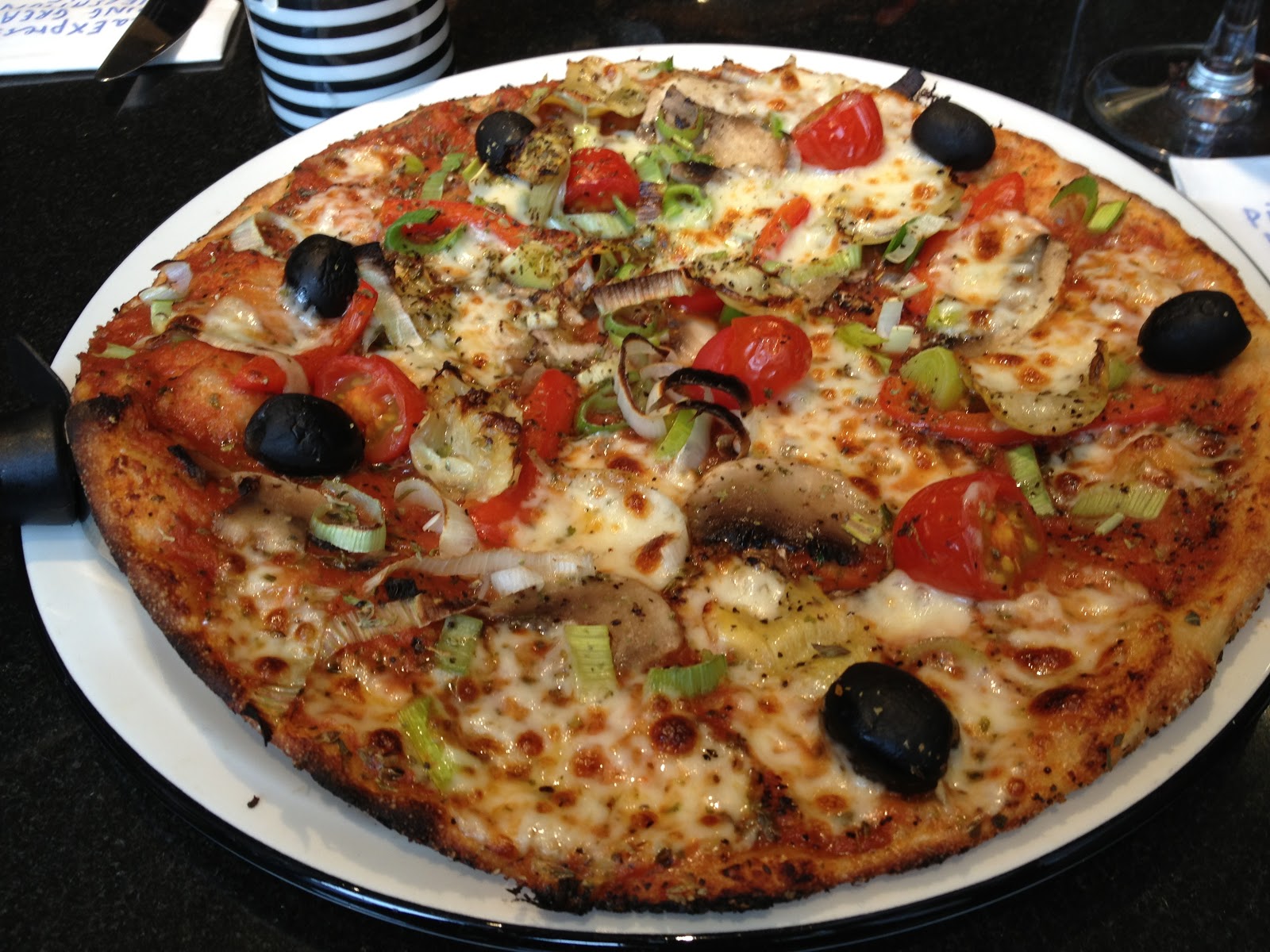 food, food, food, love food Lunch at Pizza Express