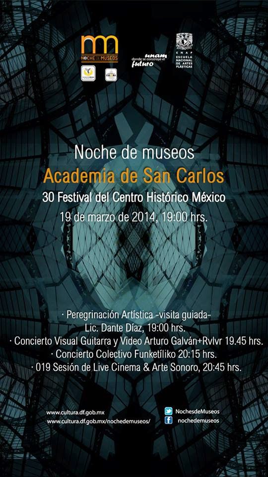Noche Especial de Museos en la Academia de San Carlos 