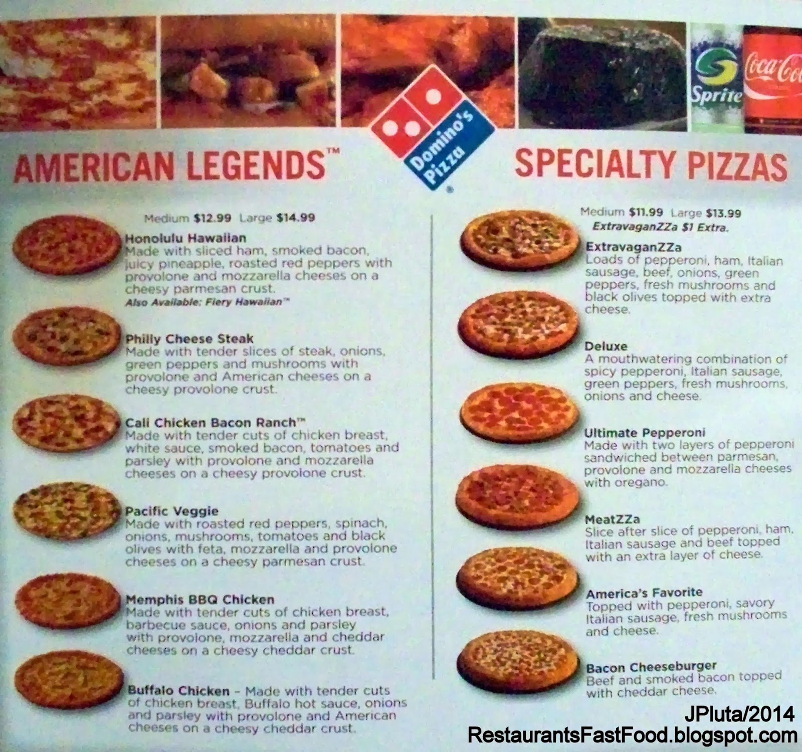 Restaurant Fast Food Menu Mcdonald S Dq Bk Hamburger Pizza Mexican