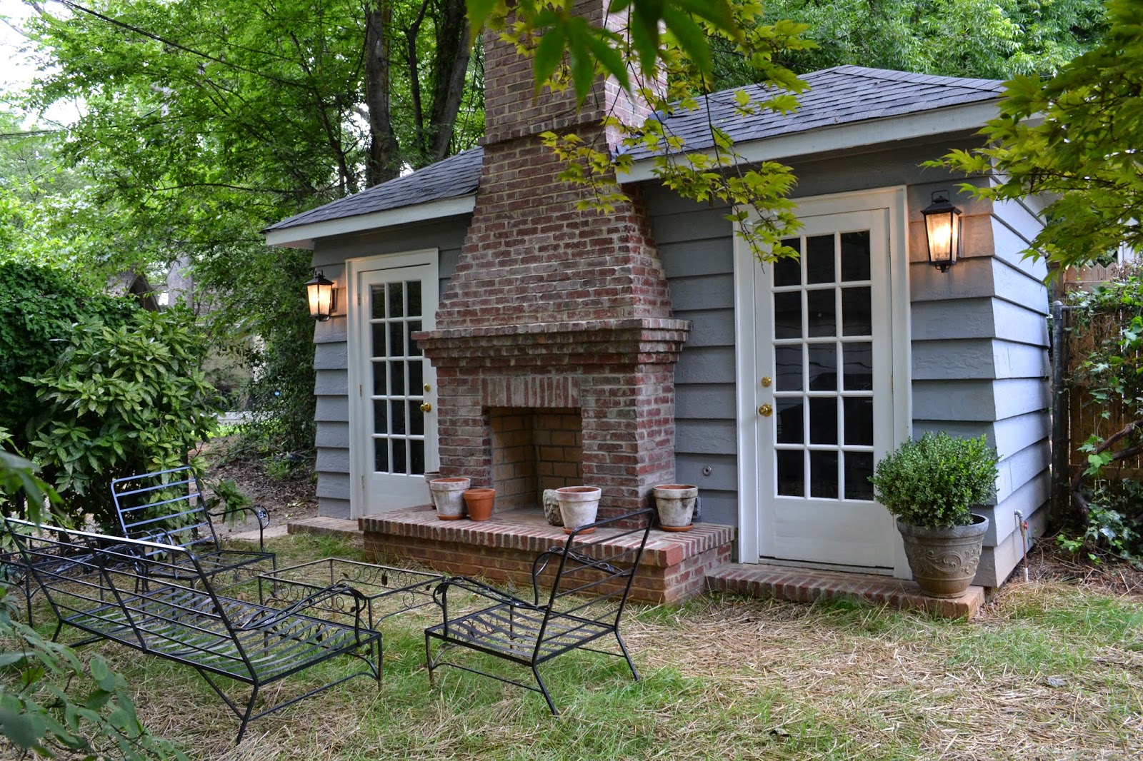 Southland Avenue: Backyard Garage Before & Afters