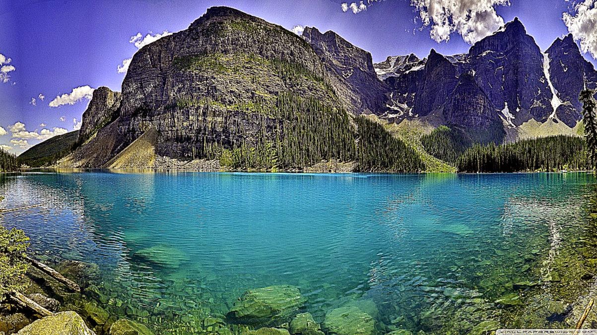 Beautiful Moraine Lake in Banff National Park Alberta Canada HD Beautiful Moraine Lake in Banff National Park Alberta Canada HD