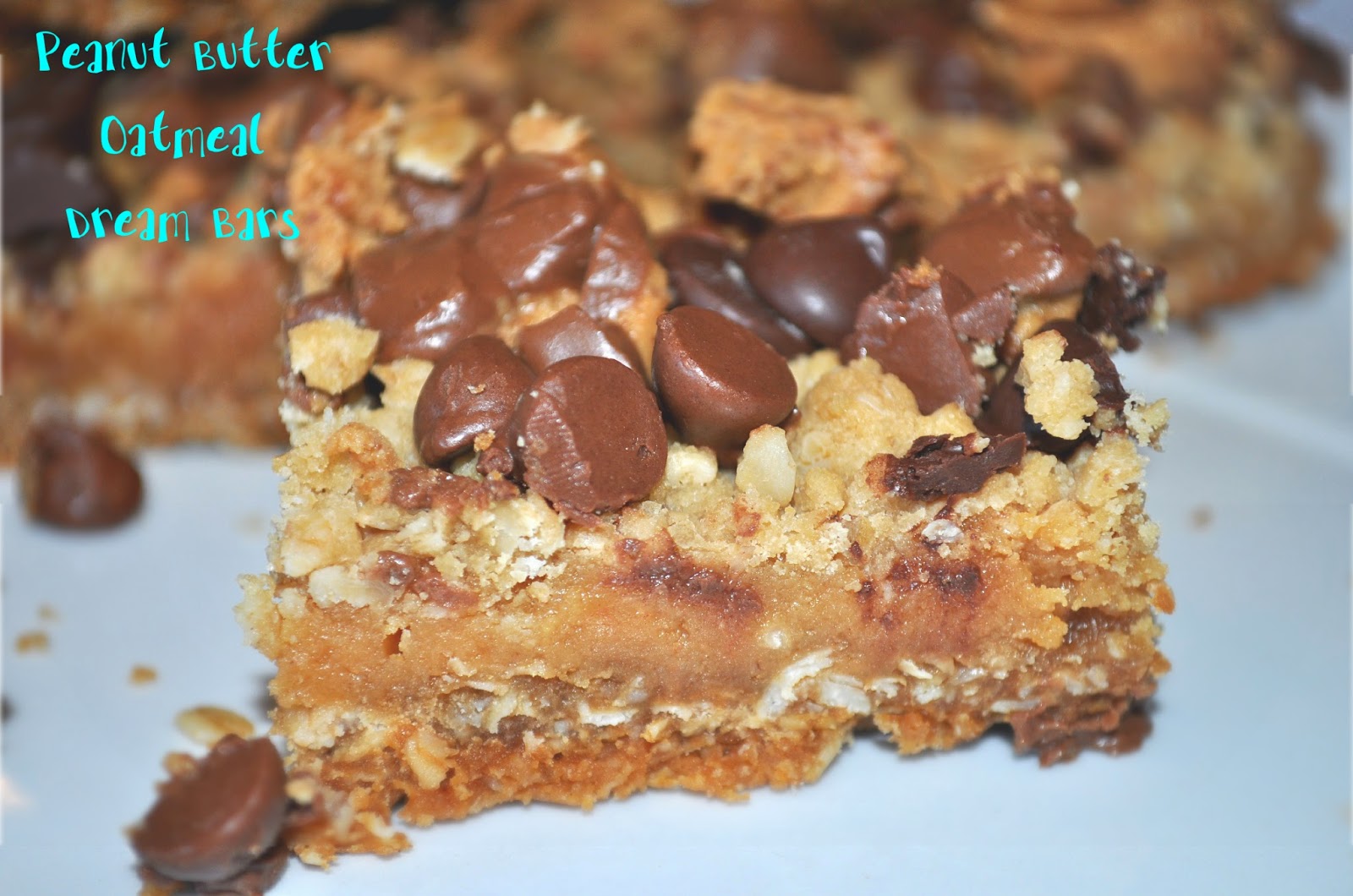 Fit Momma Foodie Peanut Butter Oatmeal Dream Bars