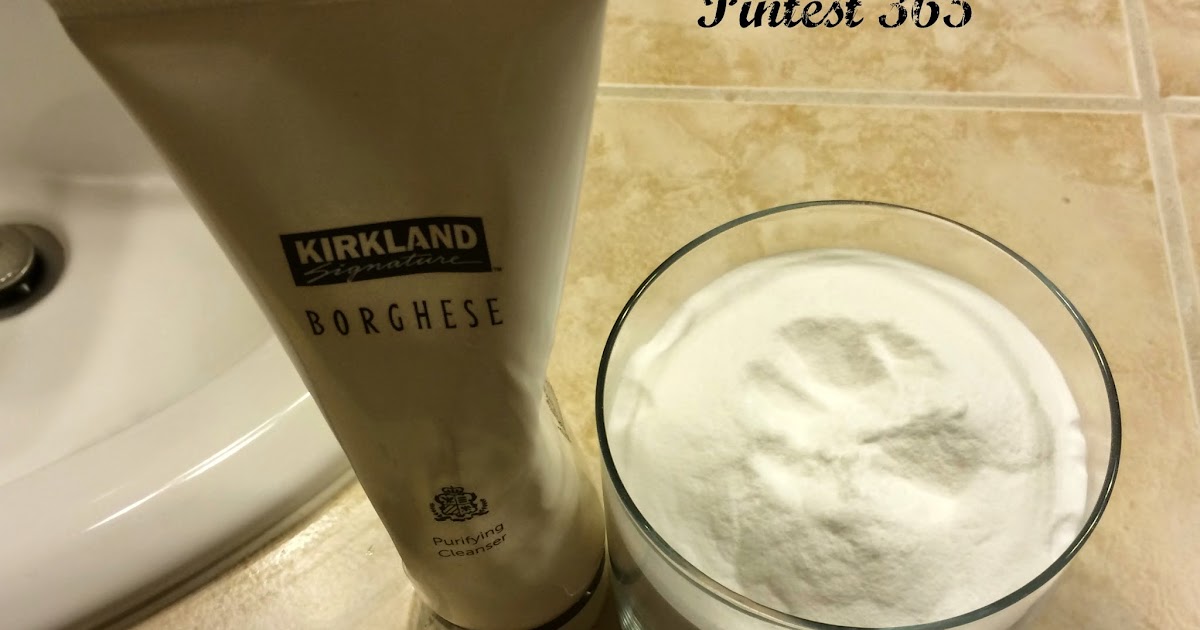 Pintest 365. Day 142 Using Baking Soda to Exfoliate (success).