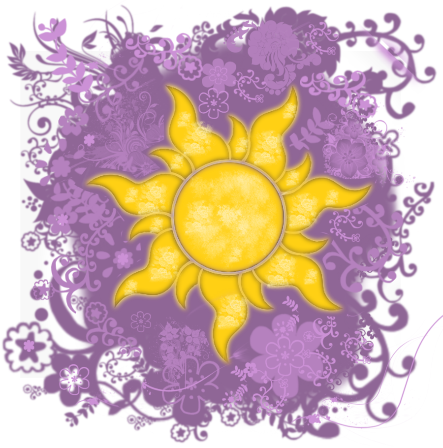 rapunzels flower sun design rapunzels flower sun design