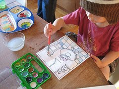 paint by numbers! by originallittlehellraiser via Flickr and a Creative Commons license