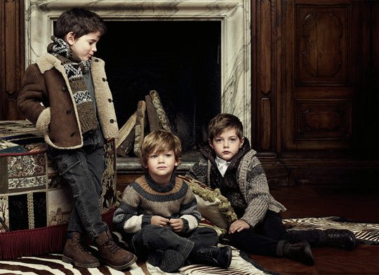 Dolce & Gabbana goes Family with New Child Collection for Winter 2012
