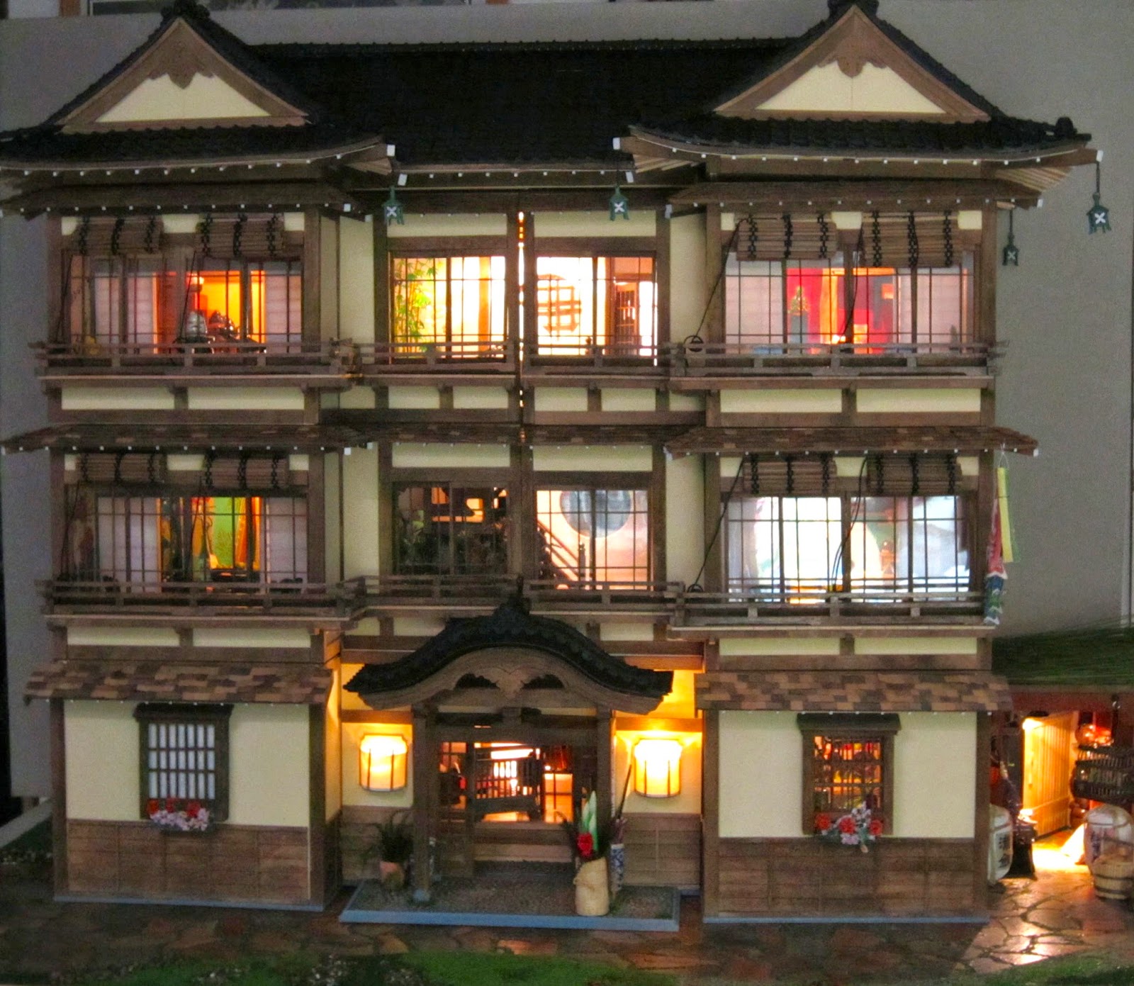 Japanese Dolls' House (Ryokan in Stile Giapponese) Chapter 120 Installing the Roof