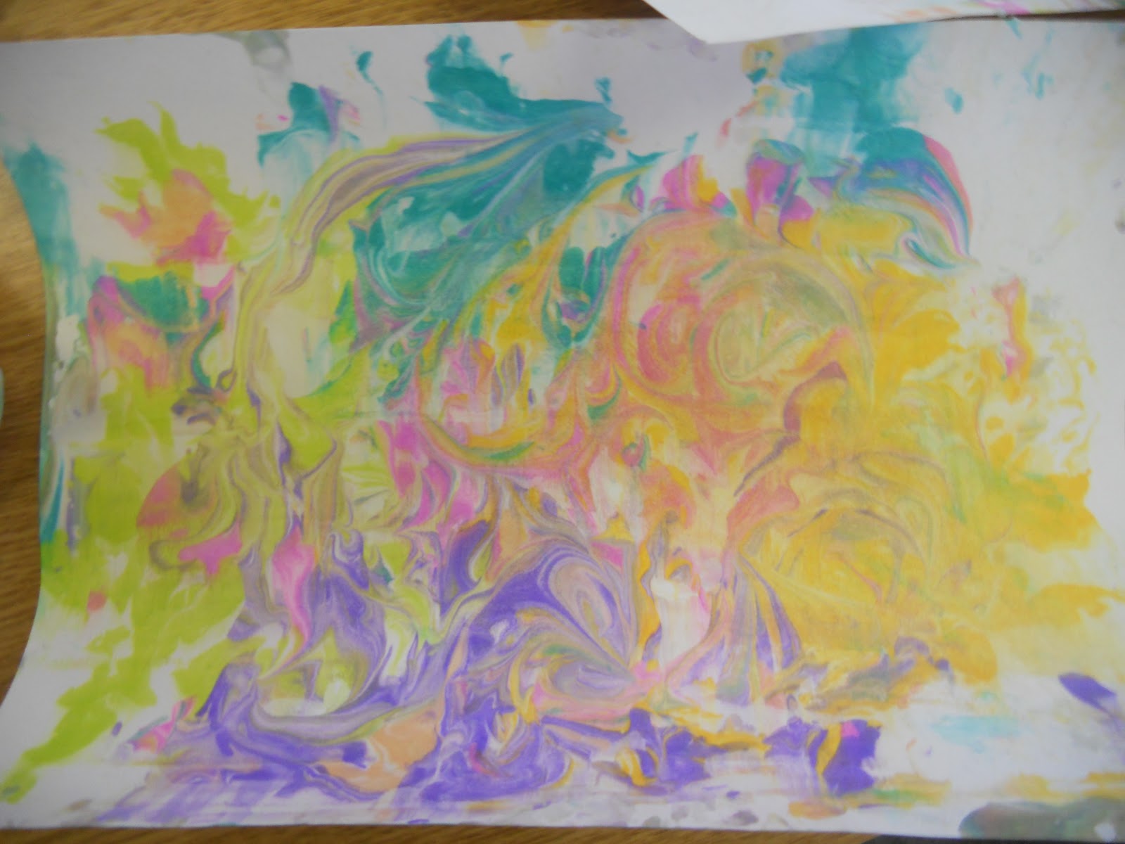 Shaving Cream Paintings SSSTeaching
