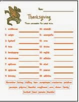 http://seasonal.theteacherscorner.net/thanksgiving/thanksgiving-word-scramble-1.pdf