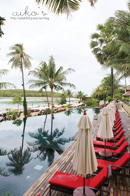 【泰國蘇梅】Anantara Lawana Resort，美麗的海景飯店。