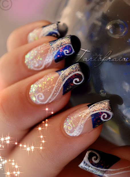 nail art french manicure