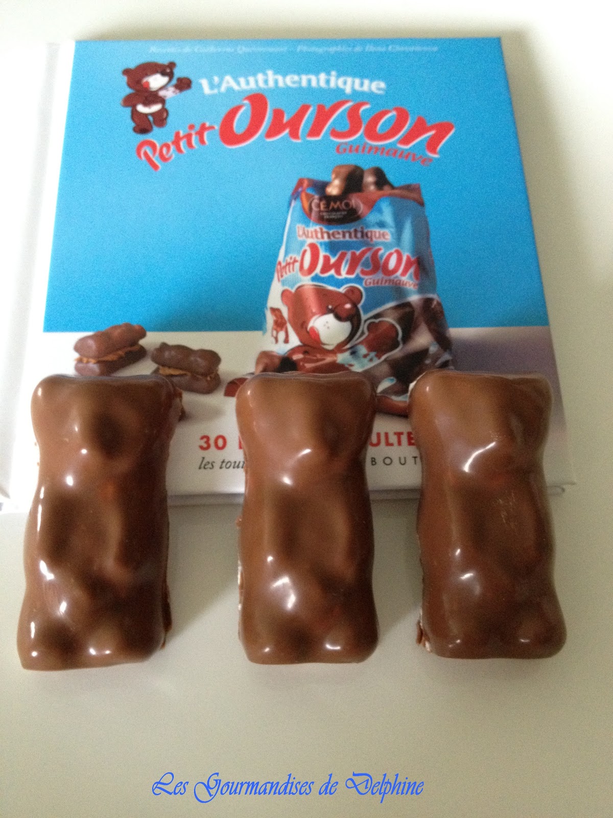 L'authentique petit ourson guimauve au chocolat, Cémoi (180 g