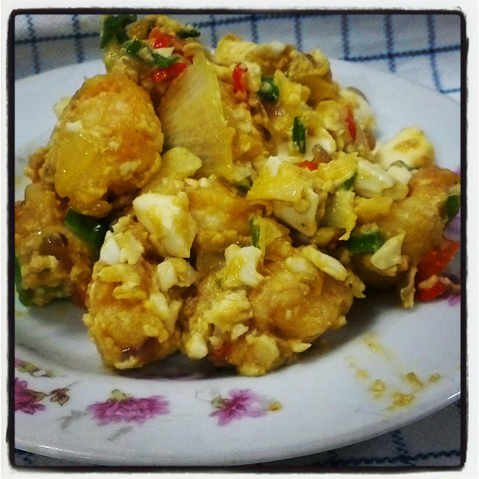 mejulia Udang Goreng Telur Asin mejulia Udang Goreng Telur Asin