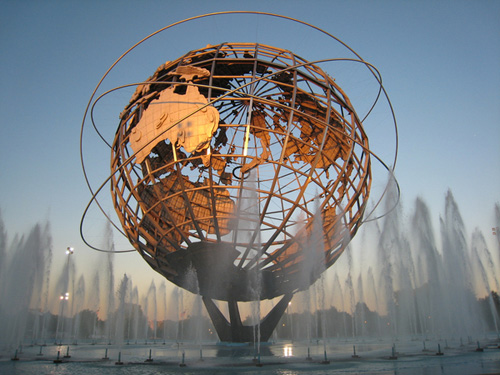Đài phun nước Unisphere - Biểu tượng một hành tinh hòa bình