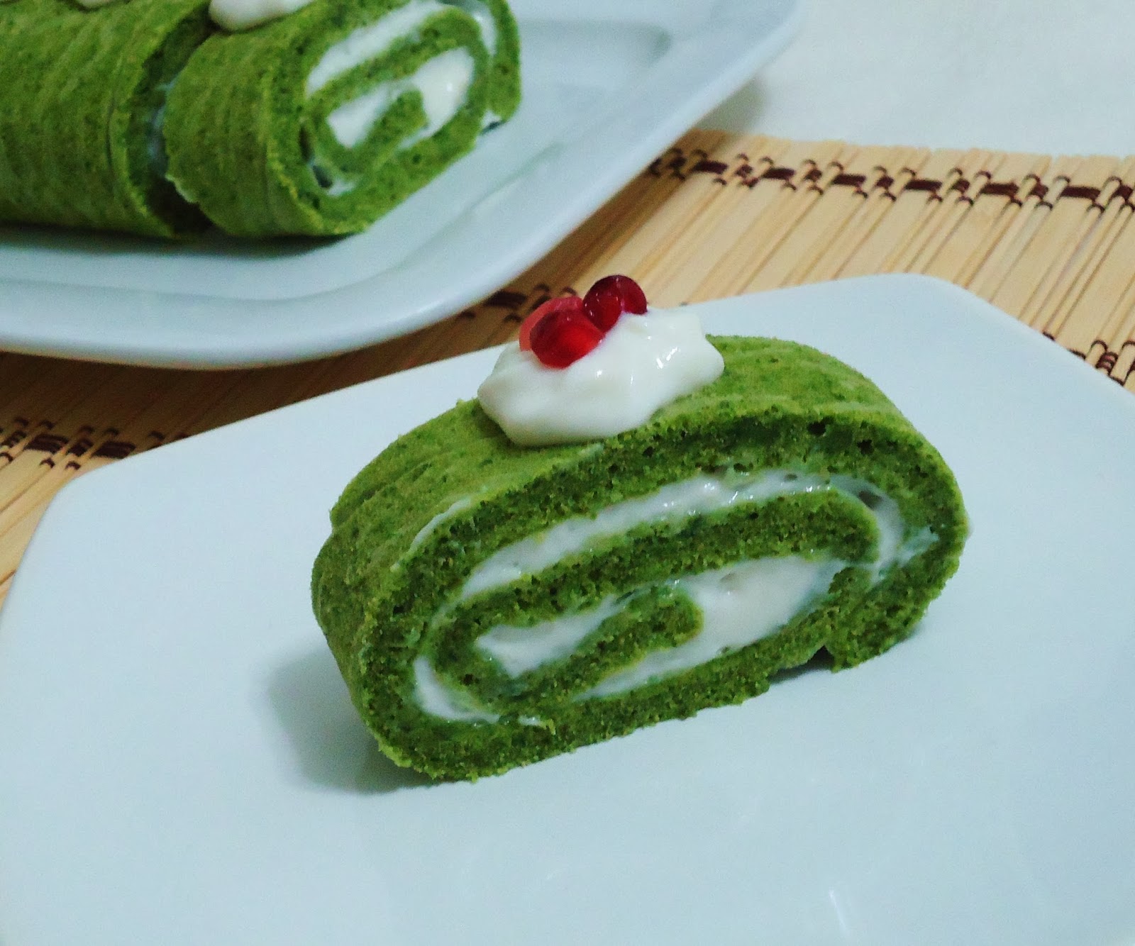 ıspanaklı rulo pasta