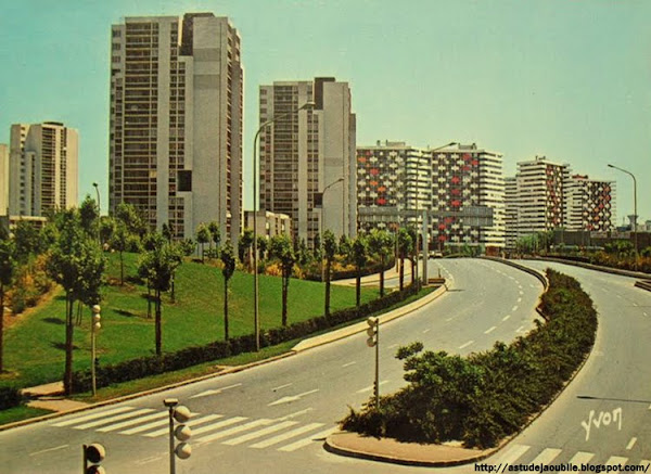 Créteil - Quartier de la Brèche  Architecte: Jean Faugeron   Construction: vers 1970 