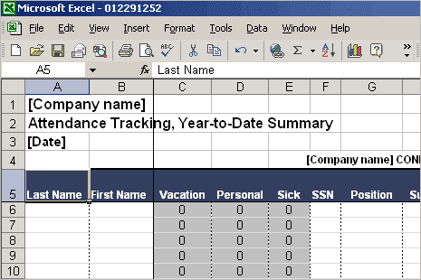 Payroll slot vendor