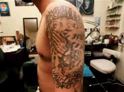 praying hands arm tattoos praying hands arm tattoos