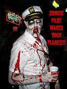 Zombie pilot wants your planes! (zombie pub crawl )