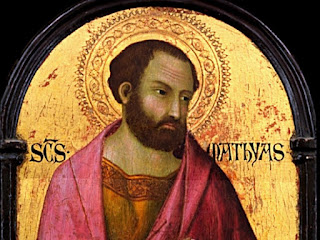 An icon of Matthias