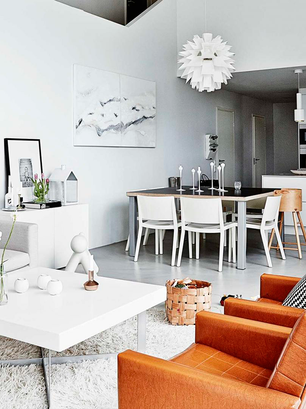 white and grey home | (my) unfinished home