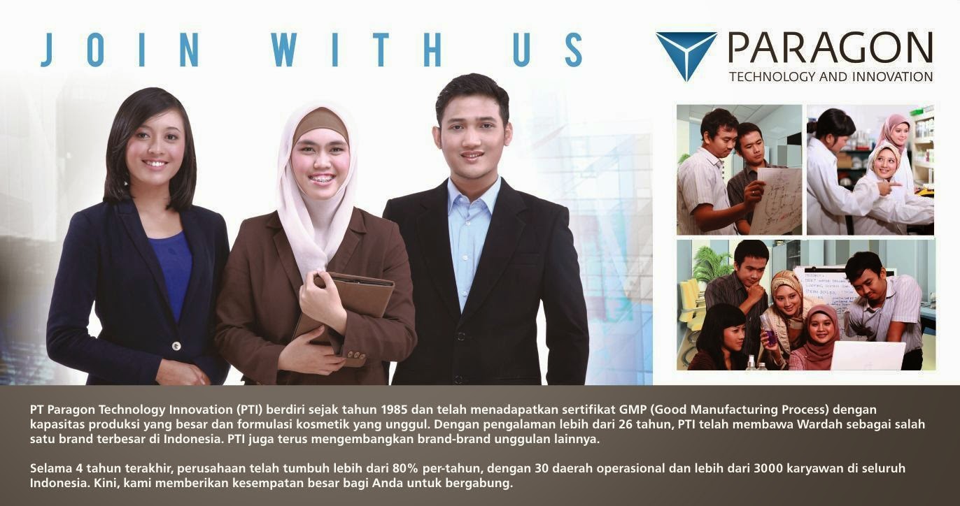 Lowongan Kerja Pt Paragon Technology Innovation Smkn 2 Kota Bekasi